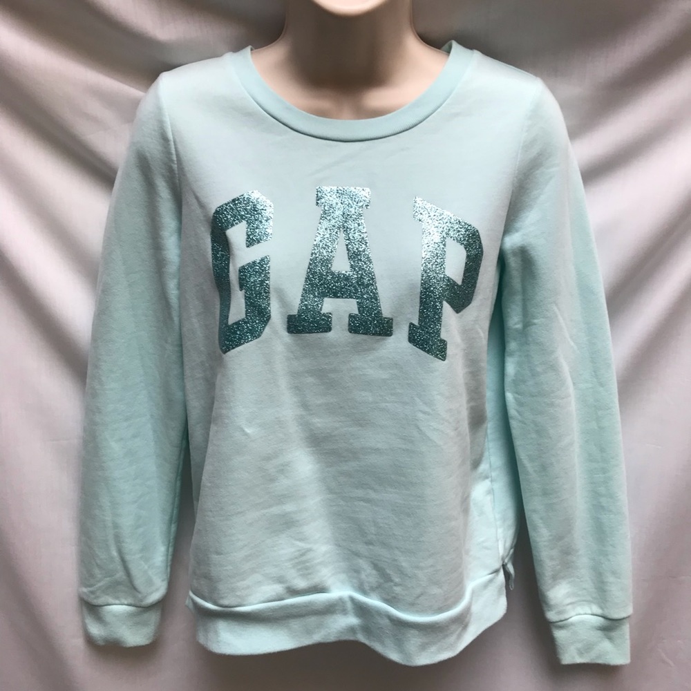 GAP Sweatshirt with Glitter Logo